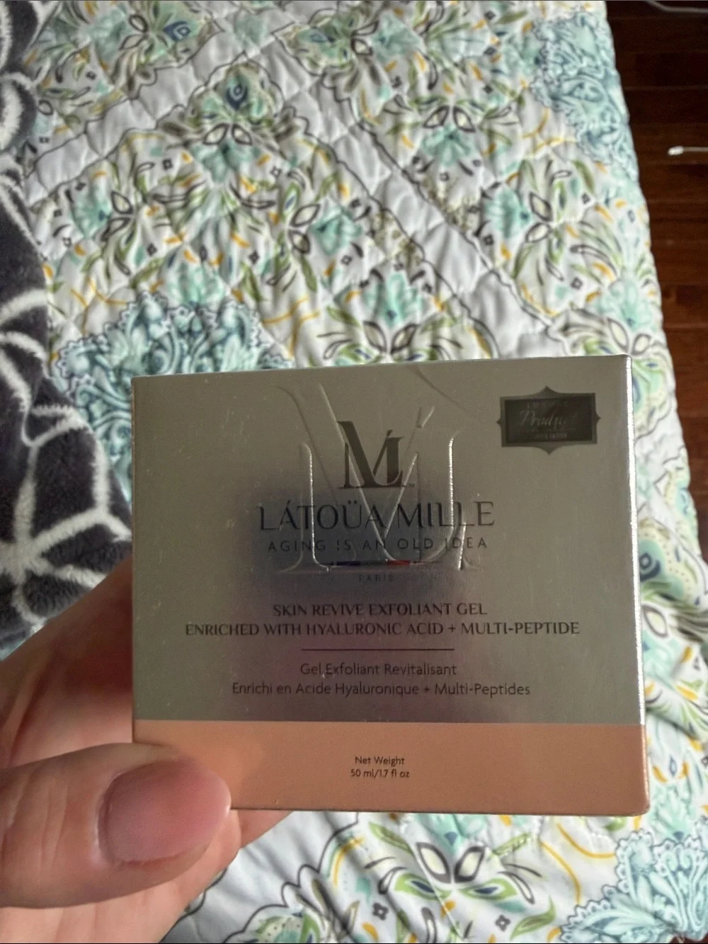 Skin Revive Exfoliant Gel — Peach-Tone Packaging